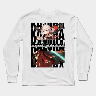 KAZUHA as one with wind and cloud Genshin Impact Long Sleeve T-Shirt